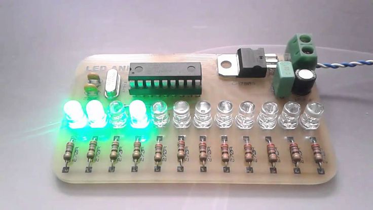 ESP32 LED Chaser Simulation
